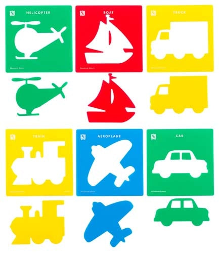 Stencils Transport - Set of 6