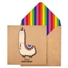 Greeting Card - Tache - Lama