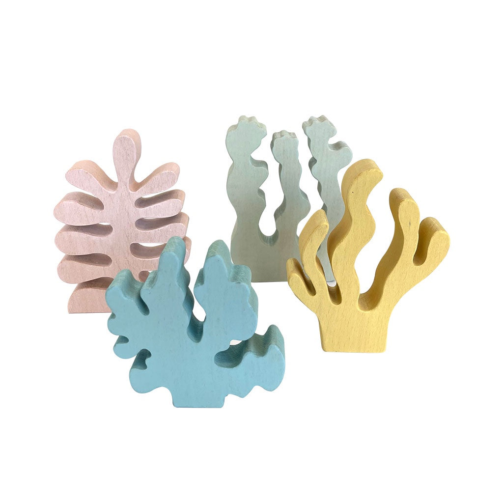 PAPOOSE - Sea Grass - Pastel Set of 4