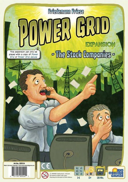 POWER GRID: The Stock Companies Expansion