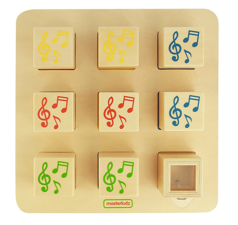 MASTERKIDZ Sound Matching Cubes - Wooden