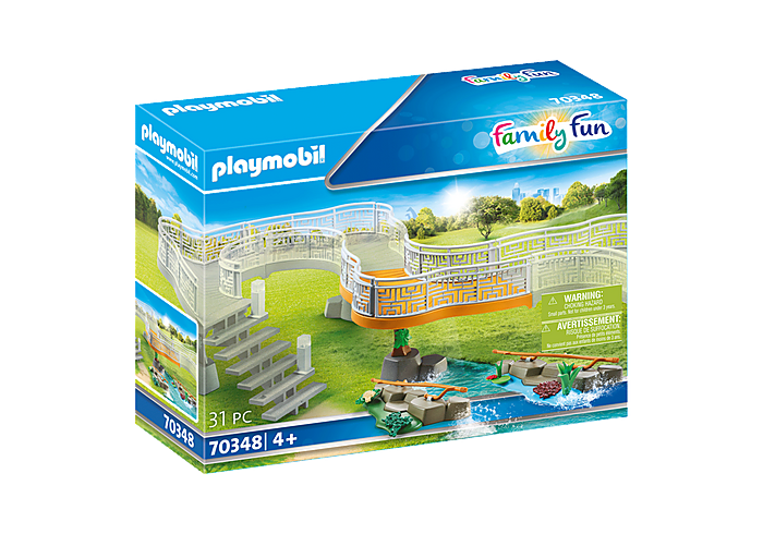 PLAYMOBIL Zoo/Wildlife - Zoo Viewing Platform Extension 70348