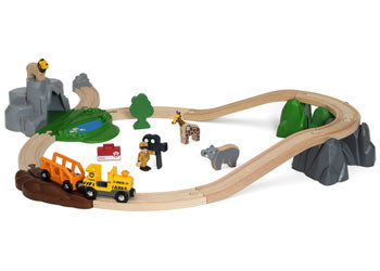 BRIO Set - Safari Adventure Set, 26 pieces - 33960