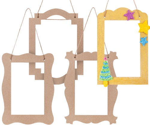 Papier Mache Hanging Frames