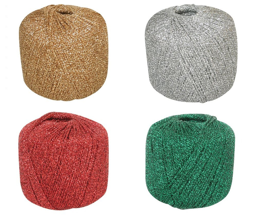 Metallic Yarn 20g - Set of 4