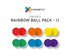 CONNETIX - 12 Pc Rainbow Replacement Ball Pack