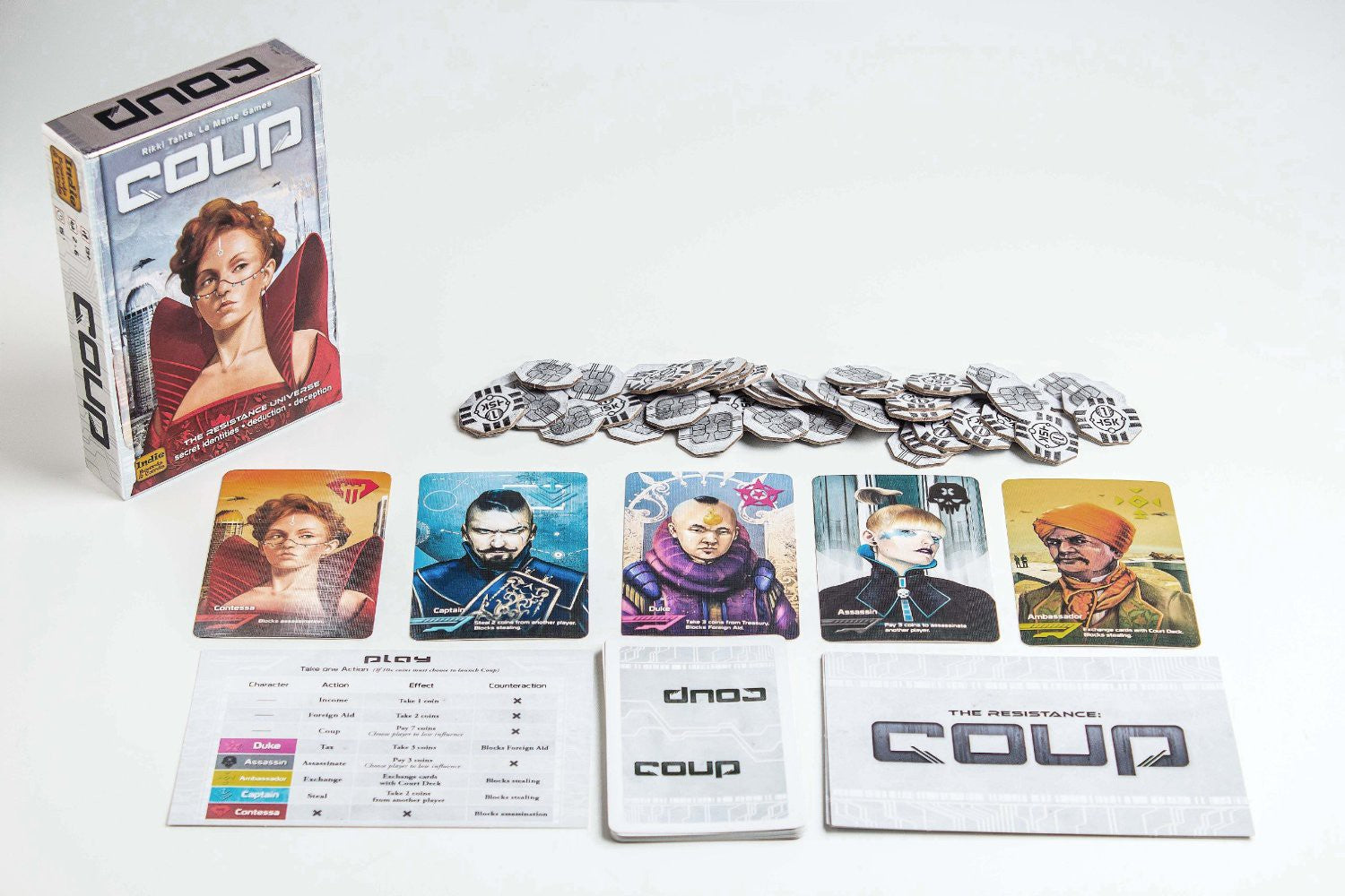 COUP - The Resistance Game Coup