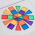 CONNETIX Magnetic Tiles - Rainbow Mini Pack - 24pc