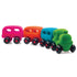 RUBBABU - Wholedout Train and 3 Wagons - Large - Sensory