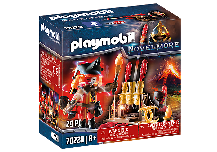 PLAYMOBIL Burnham Raiders  - Fire Master - 70228