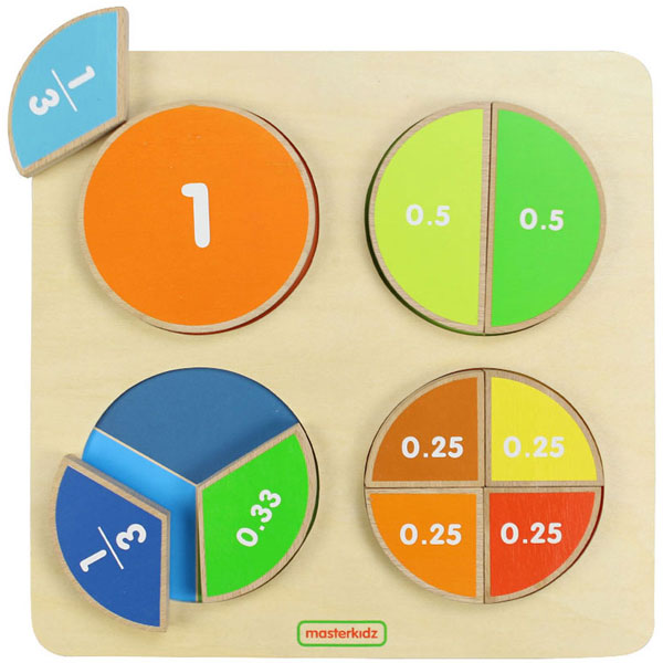 MASTERKIDZ Fraction Board