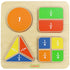 MASTERKIDZ Geometric Fraction Board