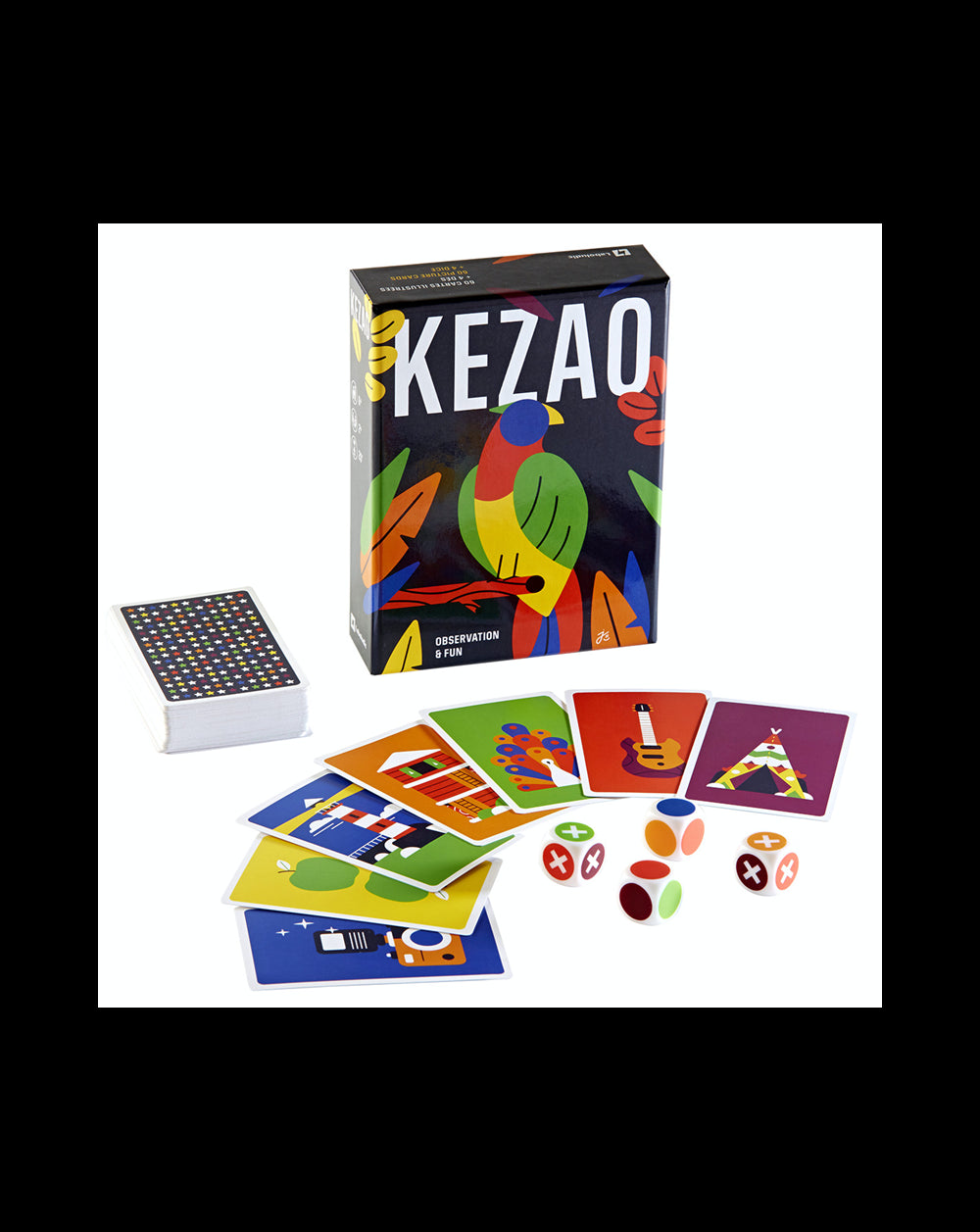 Kezao - Card Game - Observation and Fun