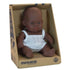 MINILAND Doll African Boy 21cm Anatomically Correct Baby Doll - Dressed