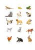 CollectA - Pets - Set A -  Set of 15