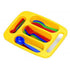 PLASTO TOYS Cutlery Set with Tray