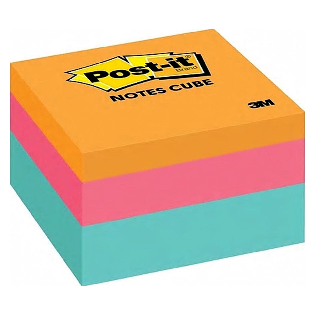 NOTES SUPER STICKY POST-IT 76X76 2059-AQ CPT CUBE