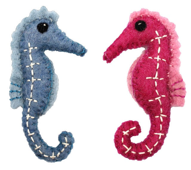 PAPOOSE - Sea Horses - 2pc - Felt