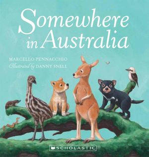 Somewhere in Australia - Board Book