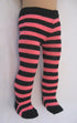 Dress My Doll Tights Pink and Black Stripe